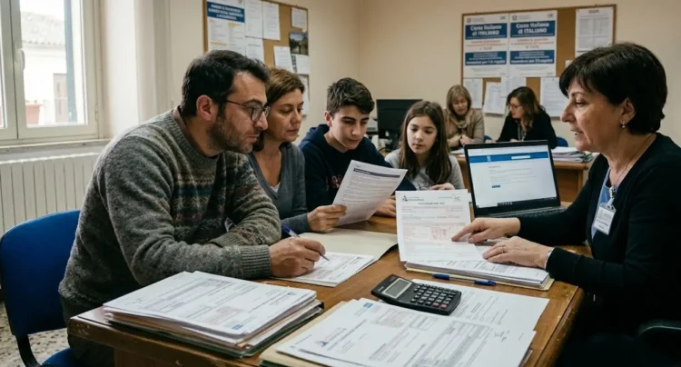 Famiglia consulta documenti ISEE per Assegno unico