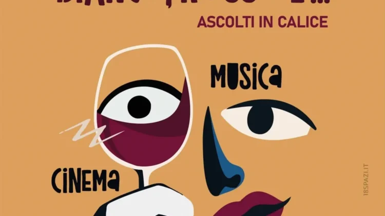Locandina della terza edizione di "Bianco, Rosso e… Ascolti in Calice" in programma a Comiso il 26 giugno.