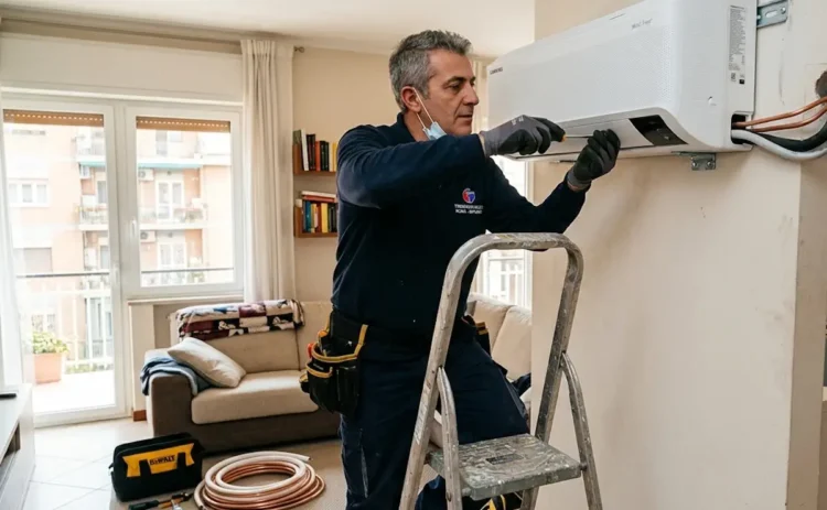 Installazione di un climatizzatore ad alta efficienza energetica agevolato dalle detrazioni fiscali