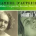 Locandina dell'iniziativa Camere d'autrice con immagini di Goliarda Sapienza e Sibilla Aleramo