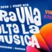 Locandina dell'evento "C'era una volta la musica" in programma il 3 luglio in piazza San Giovanni a Ragusa