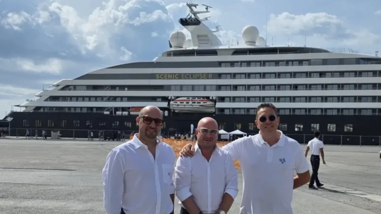 Crocieristica di lusso a Pozzallo: arriva Scenic Eclipse II