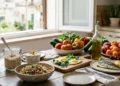 dieta equilibrata dimagrire con cereali integrali, frutta e proteine magre