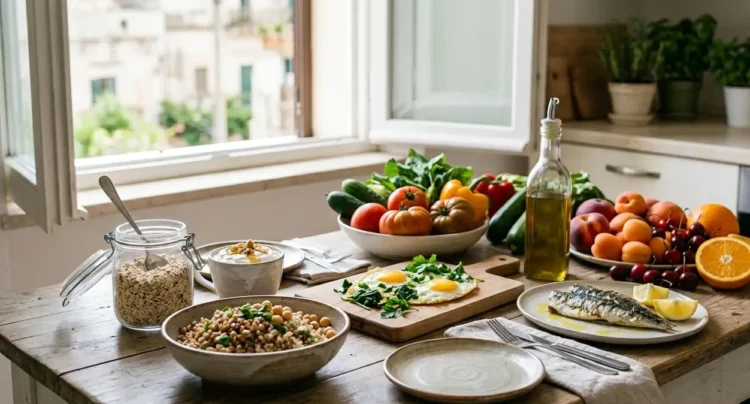 dieta equilibrata dimagrire con cereali integrali, frutta e proteine magre