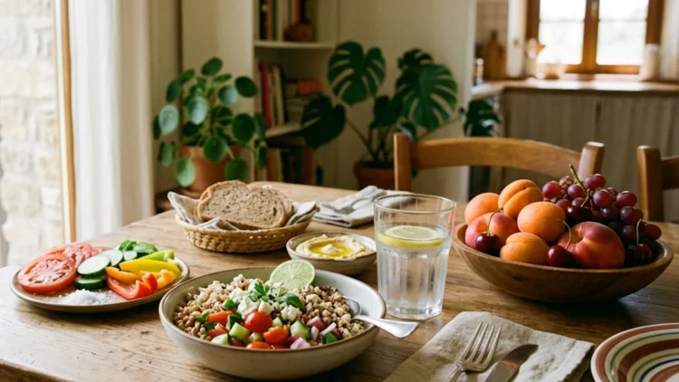 dieta di giugno con frutta fresca e corretta idratazione