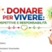Locandina del convegno “Donare per Vivere” dedicato alla donazione di sangue, organi e midollo a Modica.