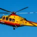 Elicottero del 118 in volo durante un intervento di soccorso dopo il grave incidente sull'autostrada A20 Palermo-Messina.