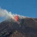 Etna, nuova colata lavica nella Valle del Bove