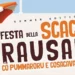 Manifesto della Festa della Scaccia Rausana 2026 in programma a Marina di Ragusa.