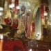 Statua di San Giovanni Battista nella chiesa di Chiaramonte Gulfi durante le celebrazioni dedicate al patrono