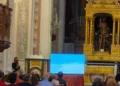 Presentazione del restauro del fercolo di San Giovanni Battista nella chiesa madre di Monterosso Almo