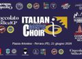 Grafica ufficiale del concerto Italian Gospel Choir a Ferrara con il Cioccolato di Modica IGP dedicato all’evento