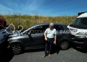 Incidente a catena vicino al Ponte Guerrieri a Modica