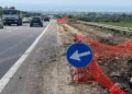 Installati semafori temporanei sulla SP25 Ragusa-Marina per i lavori di riasfaltatura