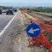 Installati semafori temporanei sulla SP25 Ragusa-Marina per i lavori di riasfaltatura