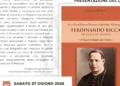 Copertina del libro dedicato a monsignor Ferdinando Ricca presentato nella basilica di San Giovanni Battista a Vittoria.