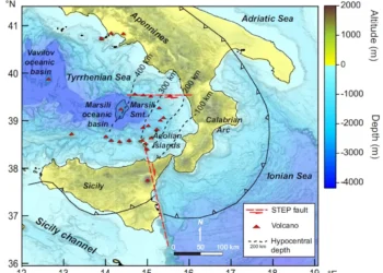 Vulcano Marsili e terremoto del 2 giugno nel Tirreno: l’INGV spiega