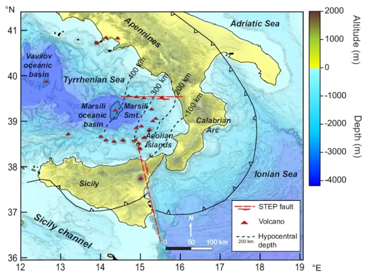 Vulcano Marsili e terremoto del 2 giugno nel Tirreno: l’INGV spiega