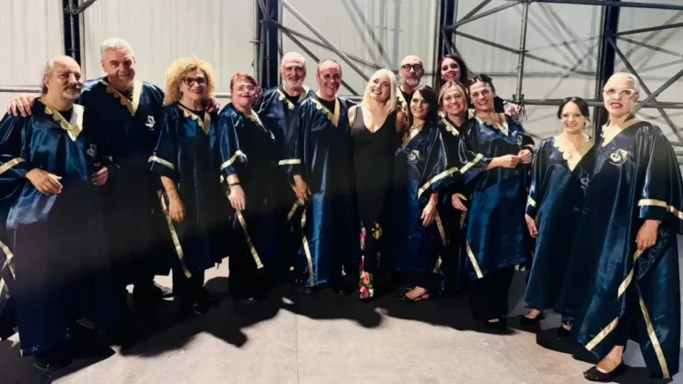 Componenti del Modica Gospel Academy durante la partecipazione al Ferrara Summer Festival per la Festa della Musica 2026