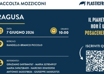 volontari Plastic Free raccolta mozziconi Ragusa Randello