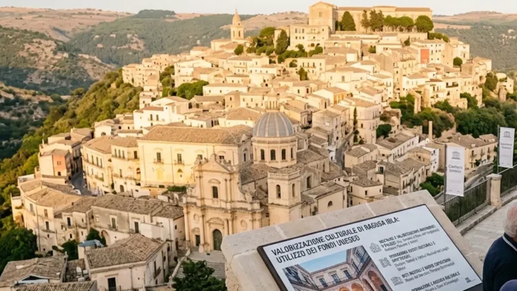 Centro storico di Ragusa Ibla patrimonio Unesco con proposta sui fondi regionali