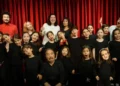 Giovani allievi della Compagnia GoDoT durante una prova teatrale del Mago di Oz a Ragusa