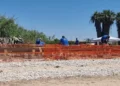 Struttura realizzata sulla spiaggia di Playa Grande, nel territorio di Scicli