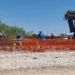 Struttura realizzata sulla spiaggia di Playa Grande, nel territorio di Scicli