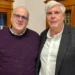 Massimo Iacono e Giuseppe Drago in un ufficio dell'ASP di Ragusa durante la presentazione del progetto di telemedicina.