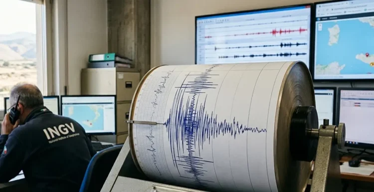 Terremoto Sicilia, scossa di magnitudo 4.6 registrata nell'area di Stromboli