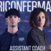 Lia Valerio e Giovanni Pioggia confermati assistenti di coach Recupido nello staff tecnico della Virtus Ragusa.