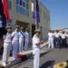 Il direttore marittimo Raffaele Macauda incontra il personale della Capitaneria di porto di Pozzallo durante la visita istituzionale.
