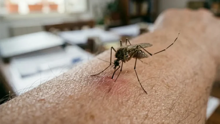West Nile a Ragusa, immagine generata con IA sulla prevenzione