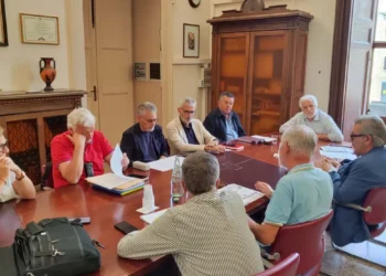 Conferenza dei sindaci e sindacati dei medici di famiglia durante l'incontro sullo sciopero