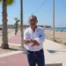 Andrea La Rosa sul lungomare di Cammarana durante un sopralluogo