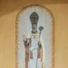 Mosaico raffigurante San Biagio con mitra e pastorale all'interno della chiesa di San Biagio a Comiso