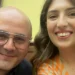 Salvatore Liuzzo e Cristina Betta sorridono durante un selfie scattato in un ambiente interno