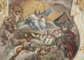 Affresco della chiesa di San Paolo a Modica con l'allegoria della Clementia, oggetto di uno studio che lo collega a un'opera di Carlo Maratti