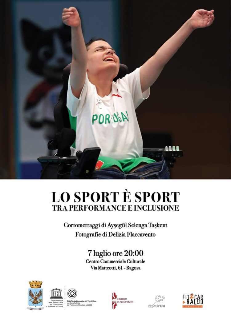Sport paralimpico e inclusione, a Ragusa una serata tra cinema e fotografia