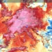Mappa Meteored con le anomalie di temperatura previste sull'Europa a metà luglio 2026, che mostra valori molto superiori alla media su Italia, Francia, Germania e Regno Unito