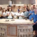 Studenti greci e organizzatori durante la presentazione del cioccolato di Modica IGP nell'ambito del programma Erasmus+