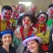 Volontari di clownterapia insieme al personale sanitario all'Ospedale Guzzardi di Vittoria durante l'avvio del progetto dedicato ai reparti di Pediatria e Ginecologia-Ostetricia.