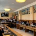 Seduta del Consiglio provinciale del Libero Consorzio Comunale di Ragusa durante la discussione e l'approvazione del documento sulle infrastrutture e della variazione di bilancio