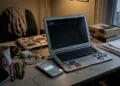 Computer e smartphone mostrano un errore di accesso durante il disservizio di Facebook.
