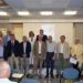 Relatori del convegno nazionale sulla scoliosi riuniti nella sala conferenze dell'Ordine dei Medici di Ragusa durante l'evento dedicato alle innovazioni e alle evidenze scientifiche