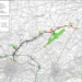 Mappa del progetto di potenziamento della viabilità tra la SS 115, l'aeroporto di Comiso e la SS 514 Ragusa-Catania con il tracciato dei lotti funzionali.