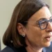 Maria Monisteri Caschetto, sindaco di Modica, durante un intervento istituzionale dopo l'annuncio dell'azzeramento della giunta comunale.