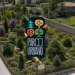 Rendering del Parco Urbano delle Quattro Stagioni nel quartiere Sorda a Modica, con alberi, percorsi pedonali e aree verdi previste dal progetto