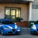 Auto della Polizia di Stato davanti al Commissariato di Vittoria, dove è stato eseguito un ordine di carcerazione