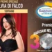 Premio Ragusani nel Mondo 2026 dedicata al soprano Silvia Di Falco, premiata con un riconoscimento speciale, con ritratto dell'artista e logo dell'associazione